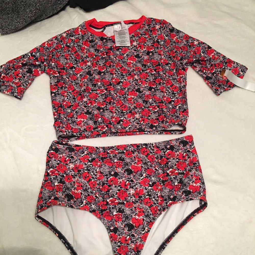 BCBG generation size small two piece bathing suit